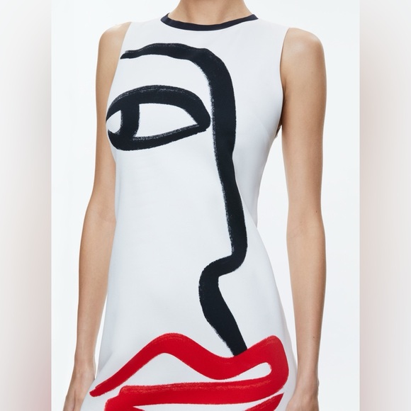 ALICE + OLIVIA  X KOKETIT CLYDE ALINE SHIFT DRESS, Size 0, $440 - Picture 7 of 14